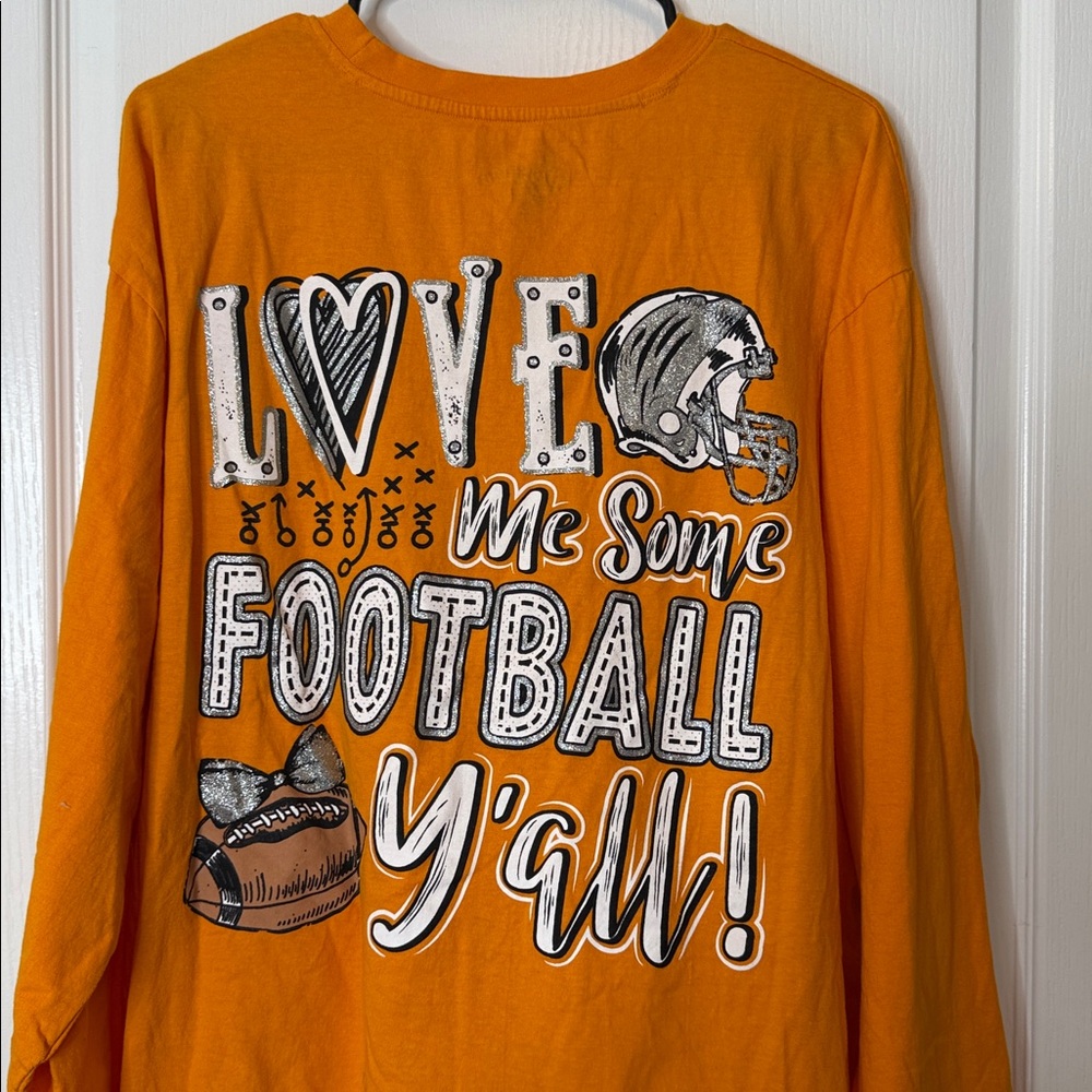 Southern Y’all Tennessee Football Long sleeve T-Shirt XXL 2XL